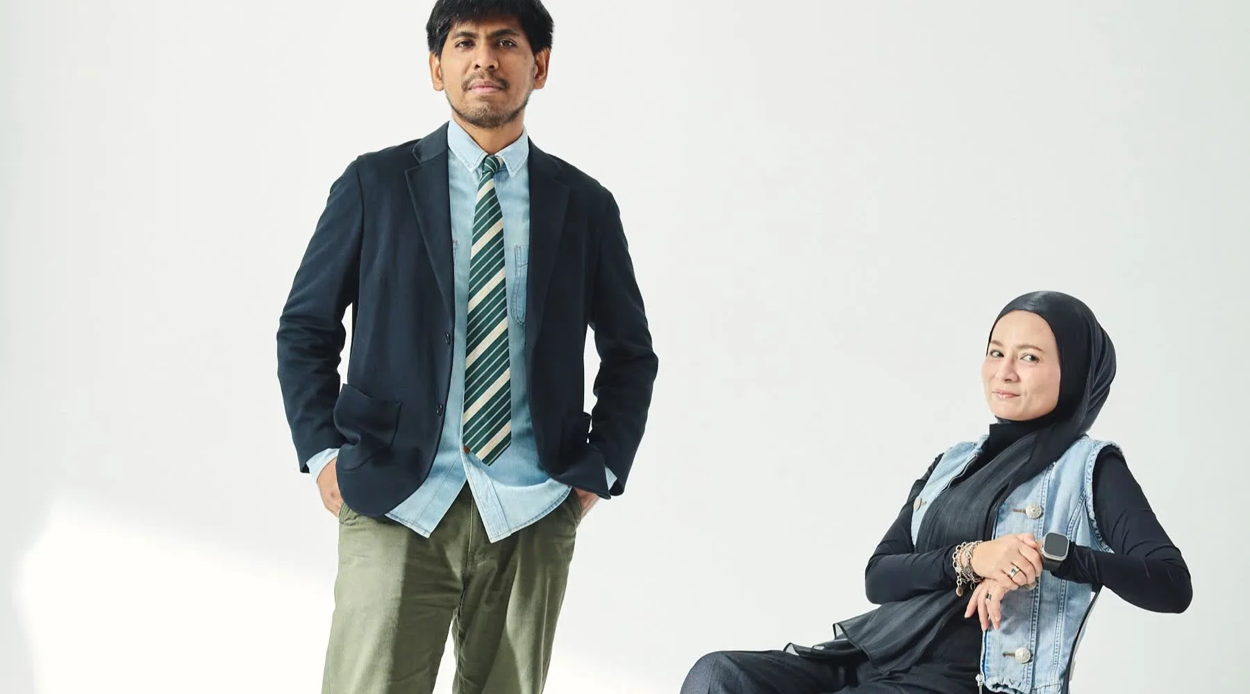 Arsyad and Nikken, the people who run Flock